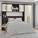 Ver imagem 1 de Quarto Modulado Casal 4 Peças 5 Portas 3 Gavetas Star Poliman