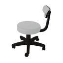 Ver imagem 6 de Cadeira Giratória para Escritório Encosto Tira Mocho Ecoflex Branco/Couro