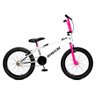 Bicicleta Aro 20 Bmx Rv-x Aero Freio V-brake Infantil:branco Rosa - 1