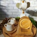 Ver imagem 2 de Conjunto para Café com Suporte em Cerâmica Oásis com 13 Peças Haüskraft