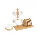 Ver imagem 1 de Conjunto para Café com Suporte em Cerâmica Oásis com 13 Peças Haüskraft