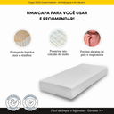 Ver imagem 5 de Capa Colchão Solteiro Impermeável Protetor Elástico Anti Ácaro Mofo Xixi Suor Resíduos Cama Protetor
