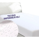 Ver imagem 2 de Capa Colchão Solteiro Impermeável Protetor Elástico Anti Ácaro Mofo Xixi Suor Resíduos Cama Protetor