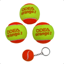 Ver imagem 1 de Bola para Beach Tennis Odea Stage 2 Orange Cert. Itf Kit C/3