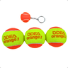 Bola para Beach Tennis Odea Stage 2 Orange Cert. Itf Kit C/3 - 4