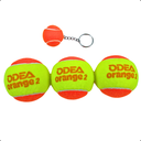 Ver imagem 4 de Bola para Beach Tennis Odea Stage 2 Orange Cert. Itf Kit C/3