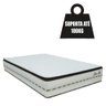 Colchão Queen GAZIN Casal Molas Ensacadas Gazin 158x198x28cm Branco - Suporta até 100kg por pessoa - 4