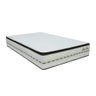 Colchão Queen GAZIN Casal Molas Ensacadas Gazin 158x198x28cm Branco - Suporta até 100kg por pessoa - 1