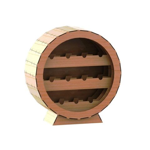 Mini Adega Mdf para 11 Garrafas