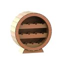 Ver imagem 1 de Mini Adega Mdf para 11 Garrafas