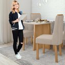 Ver imagem 7 de Mesa de Jantar Retangular 4 Lugares Celebrare Móveis Lopas