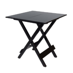 Kit com 2 Conjuntos de Jogo de Mesa 70x70 com 4 Cadeiras Dobráveis - Dg Móveis:preto - 4