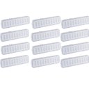 Ver imagem 1 de Luminaria de Emergência 30 Leds Recarregavel Kit 12 Lampada Bateria Bivolt