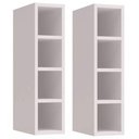 Ver imagem 3 de Garrafeiro Adega Nicho Mdf Bp Porta Garrafas Branco