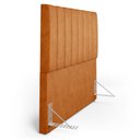Ver imagem 6 de Cabeceira Cama Box 100 cm Dália W01 Couríssimo Canela - Lyam Decor