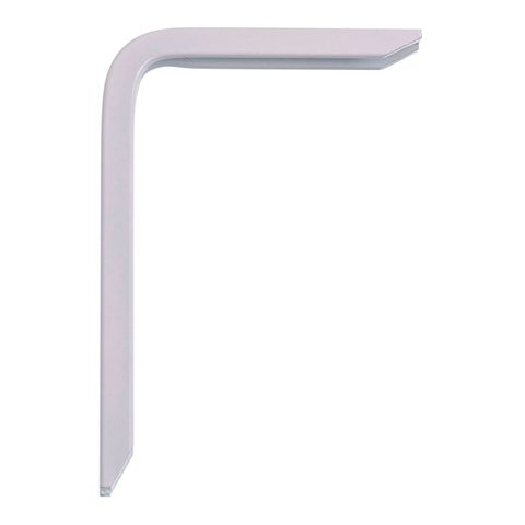 Kit 4X Suporte de Alumínio 15 cm Branco