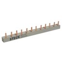 Ver imagem 1 de Barramento Trifásico 80a 220/440v 3x4 - S3f210b - Steck Barra Trif.80a 220/440v 3x4 S-3f210b Steck