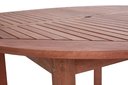 Ver imagem 6 de Mesa Redonda de Madeira Maciça com 4 Cadeiras
