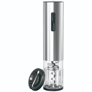 Saca Rolha Inox Elétrico com Usb e Corta Lacre - Mimo Style