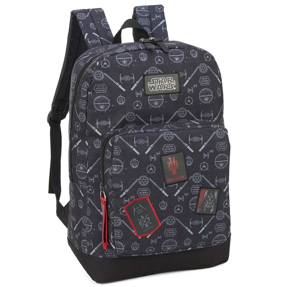 Mochila Escolar Star Wars Darth Vader MS45829ST - Preto | MadeiraMadeira