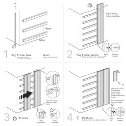 Painel Ripado Wpc Externo Cor Angelim Ouro 2,90m X 20cm (0,58m²) - 7