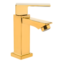 Ver imagem 3 de Torneira para Banheiro Dourado Luxo Bica Baixa
