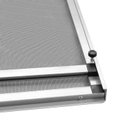 Ver imagem 4 de Tela Mosquiteira em Alumínio - Altura Regulável - Cinza - Kit c/ 2 pçs
