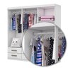 Guarda Roupa Infantil Ariel 6 Portas 6 Gavetas Branco - 7