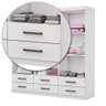 Guarda Roupa Infantil Ariel 6 Portas 6 Gavetas Branco - 6