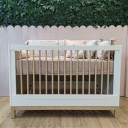 Berço Americano 2 em 1 Vira Cama Linha Cozy Quater - 3