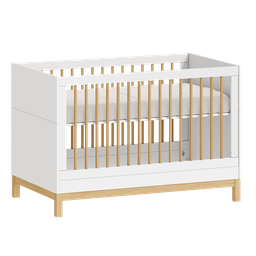 Berço Americano 2 em 1 Vira Cama Linha Cozy Quater - 4