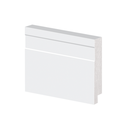 Ver imagem 1 de Rodape Poliestireno 07cm Arquitech 51007 Bco (br 2,40):branco