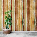 Ver imagem 1 de Papel de Parede Madeira Velha Arte Destaque 2,50 Metros