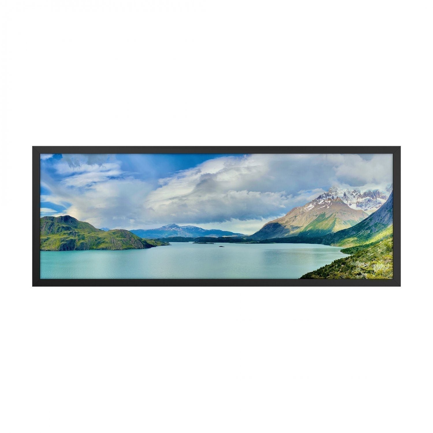 Quadro Lugares sem Vidro 94x34cm Belchior - 1