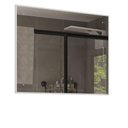Ver imagem 1 de Espelheira para Banheiro New 80 com Moldura 77x66cm Cor Branco - Belizze Móveis