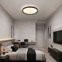 Ver mais imagens de Plafon Chass Preto 38cm Led 30w Multicor 3000k/4000k/6500k Bivolt 2250lm Luminária de Sobrepor Moder