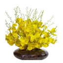 Ver imagem 1 de Arranjo Centro de Mesa Flores Orquídeas Vaso Terrário