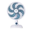 Ver imagem 1 de Ventilador de Mesa 30cm Super Vento Maxis Branco e Azul 50w V-30-mx-w 220v