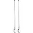 Ver imagem 1 de 2 Colheres Bailarina Inox para Drinks Gin Coquetel Suco Longa Barman 30cm Mexer Simonaggio
