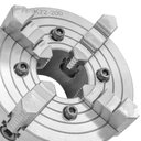 Ver imagem 2 de Placa Torno 250mm 4 Cast. Independente + Flange Rosca 114mm