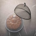 Ver imagem 2 de Tela Protetora para Alimentos de Metal Preta 30x12cm