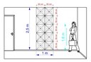 Ver imagem 6 de Kit 15 Placas Decorativas 3 D Estrelar Branco 50x50 cm Estrelar