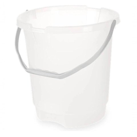 Balde Graduado 20l Transparente Plasvale 1684600