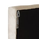 Ver imagem 4 de Conjunto Cabeceira Painel Estofada Cama de Solteiro - Palha (Linho)