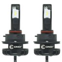 Ver imagem 1 de Kit Par Lâmpada Super Ultra Led Plus Automotiva Farol 12000 Lumens 6500K 12V 24V Carro Caminhão - HB