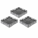 Ver imagem 1 de Kit 3 Gavetas Rack com Pino para Prato e Bandejas 50x50x10cm
