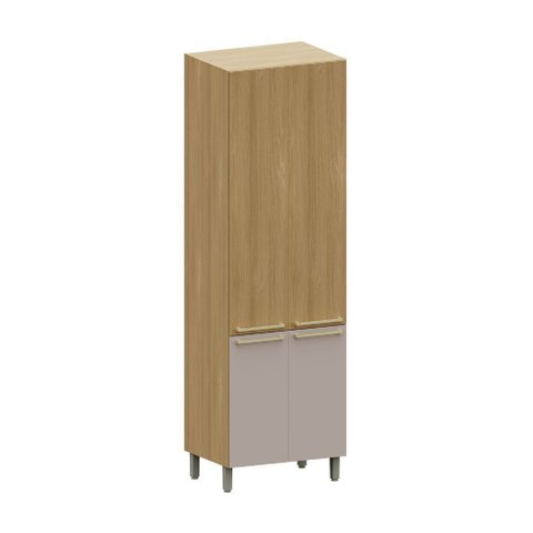 Paneleiro Simples 4 Portas 70cm Luciane Classic