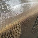 Ver imagem 2 de Toalha Mesa Metálica Plástico Impermeável Real Redonda 150