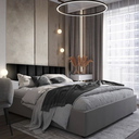 Ver imagem 3 de Cabeceira de Cama Box Solteiro Casal Queen King Estofada Modular 45x20cm