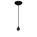 Ver imagem 1 de Fio Pendente Caroá 1,5M E27 Bivolt Ponta Com Rosca - Preto